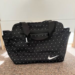 Black Nike toiletry bag